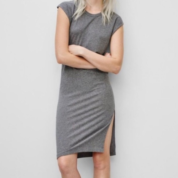 Community Grey Sleeveless Midi Dress - Small - Picture 5 of 6